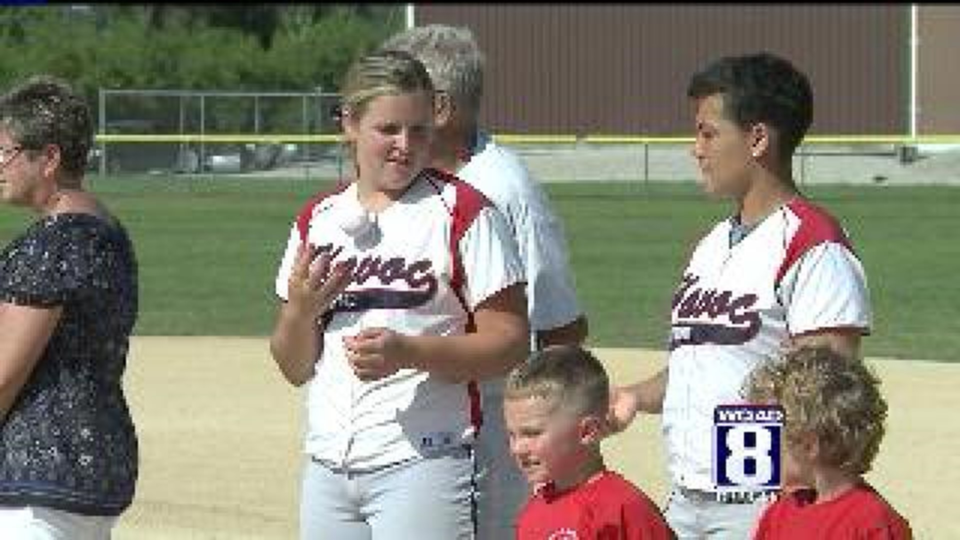 Softball Players, Fans Pay Tribute to Milt Hand