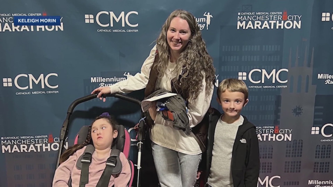 New Hampshire mom trains to run Boston Marathon for spinal muscular atrophy in honor of her daughter