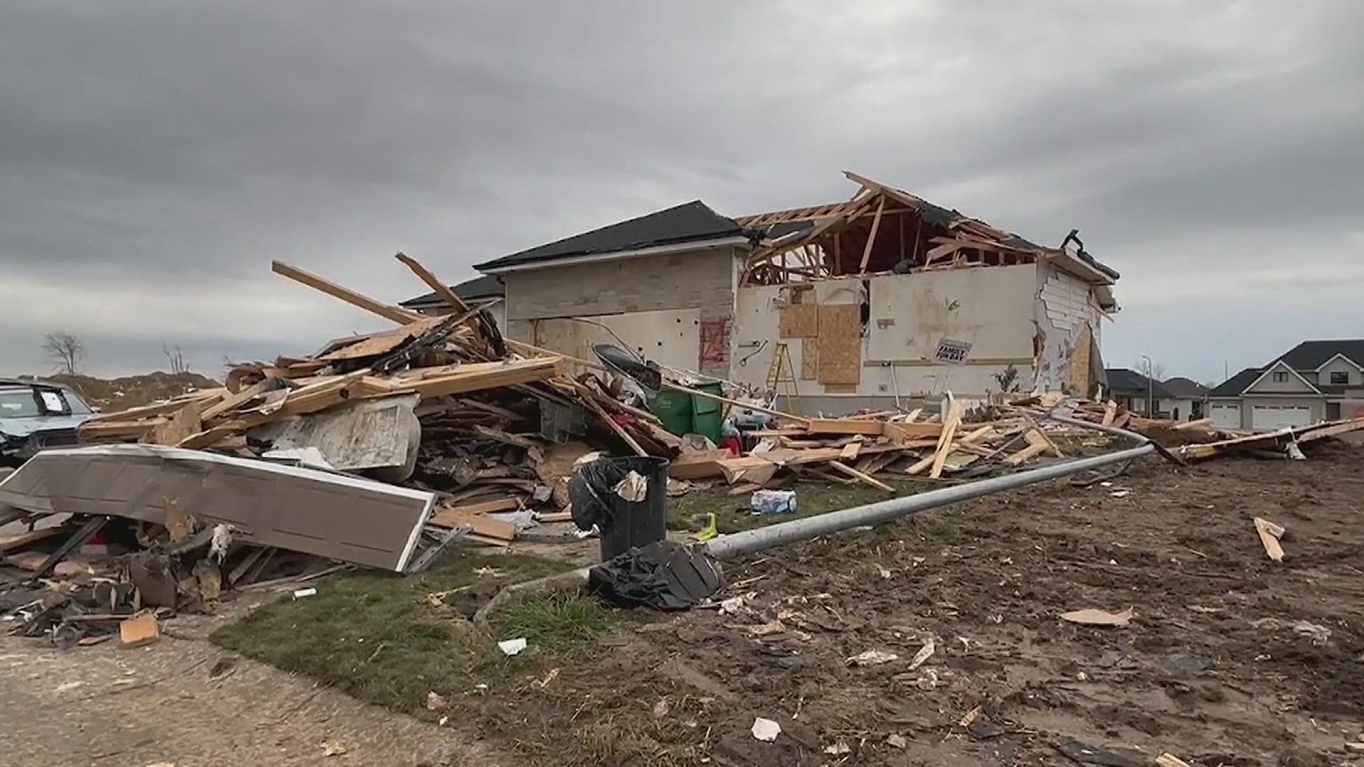 One resident in Omaha said his family is taking the process day by day as they work to rebuild their home. Search and rescue crews will resume operations this week.