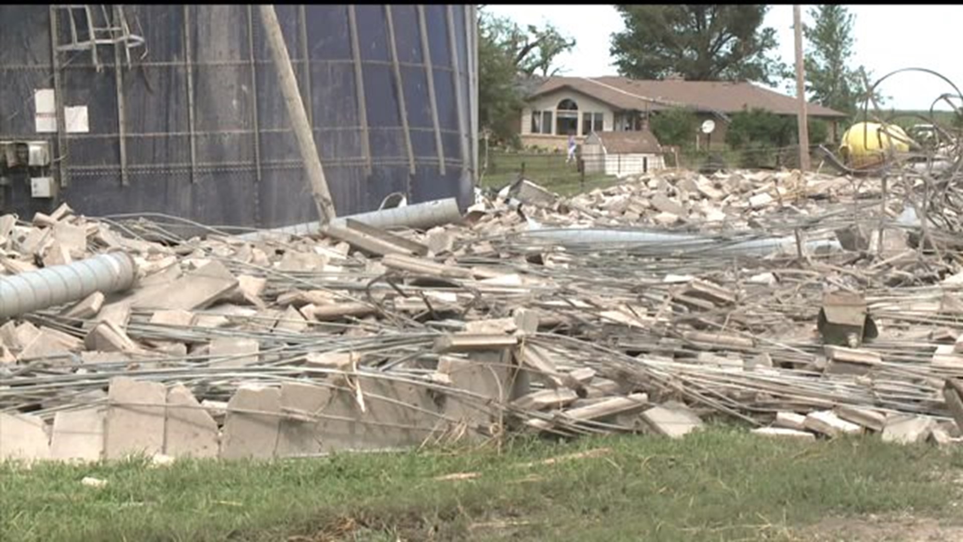 EF-1 tornado rips through Adams County