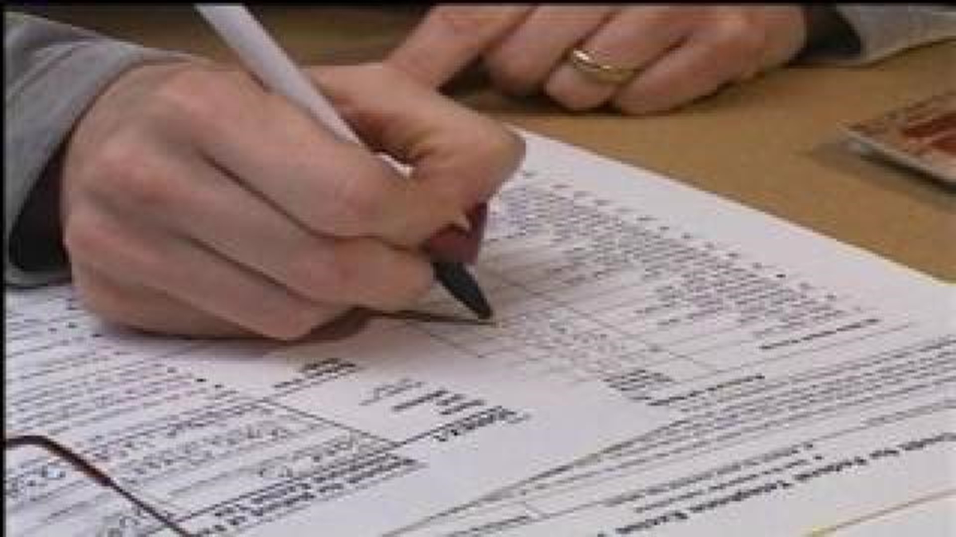 Portion of tax refund withheld for an Illinois woman