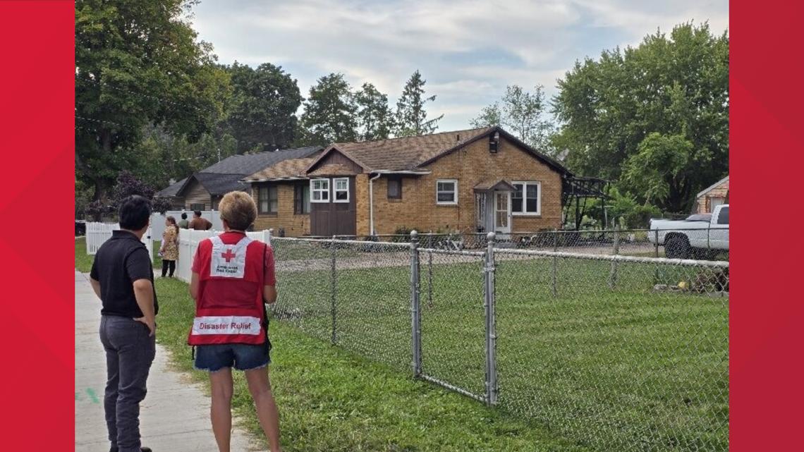 Moline house fire displaces seven people