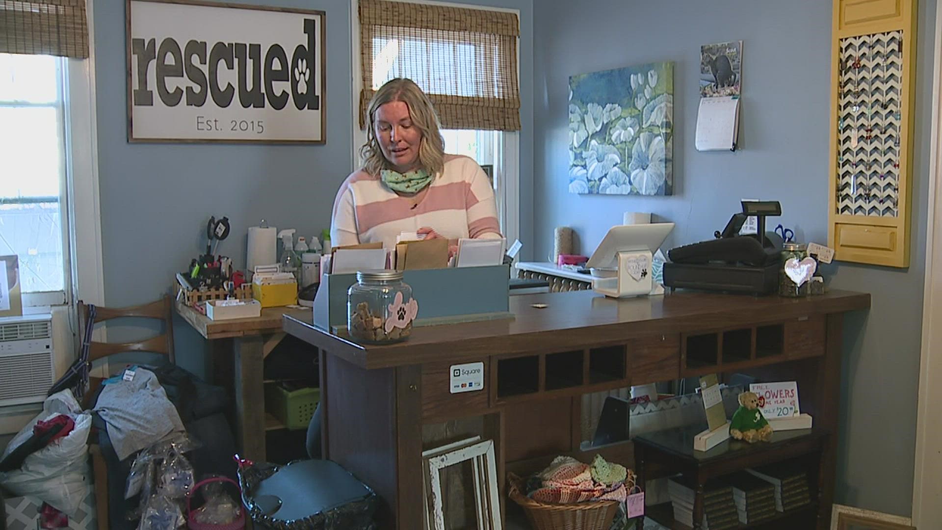 Erin Granet is "Multiplying Good" by using her resale shop's profits to help pets in need.