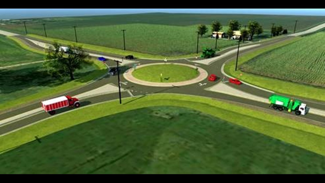 fight carbon emissions with roundabout intersections