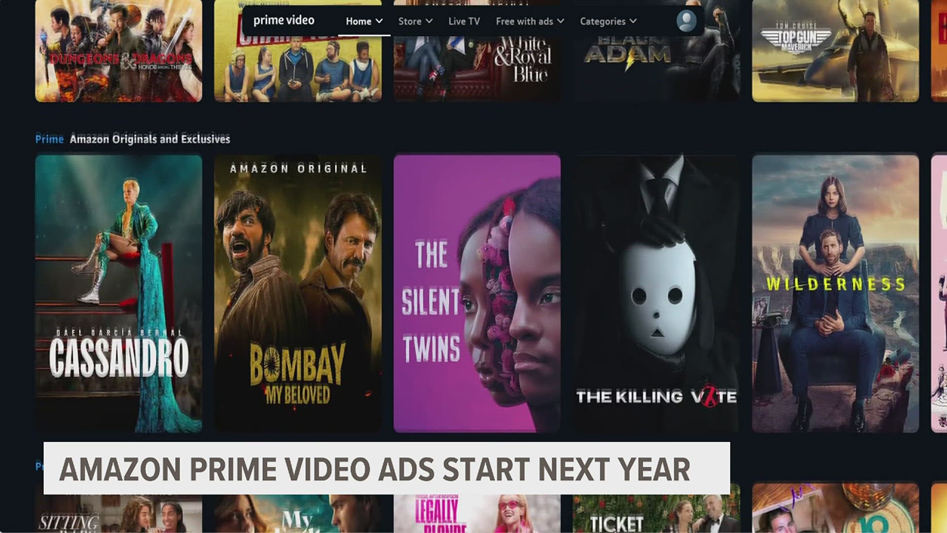 Prime Video adding ads from early 2024 - MIA