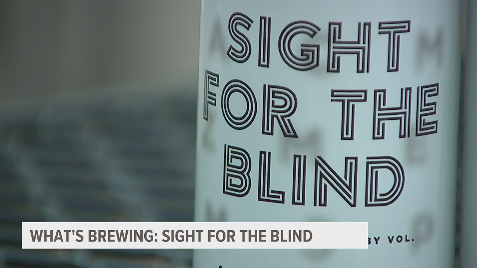 Sight for the Blind is the new beer Backpocket will be selling to raise money for the cause!