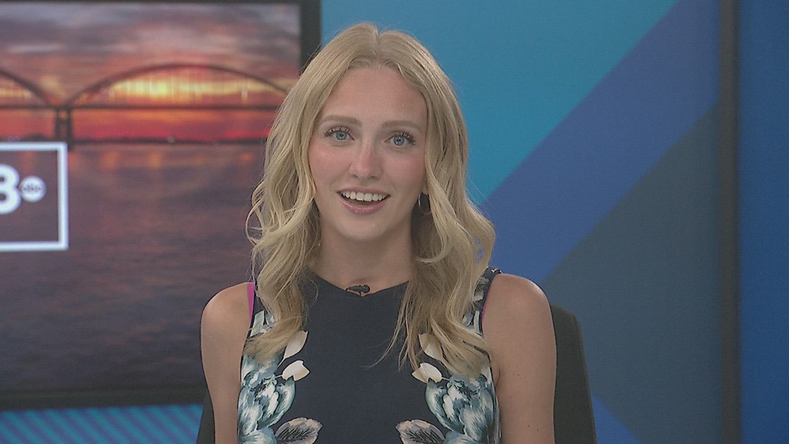 Watch: Anchor Shelby Kluver (attempts) to fill in on weather! | wqad.com