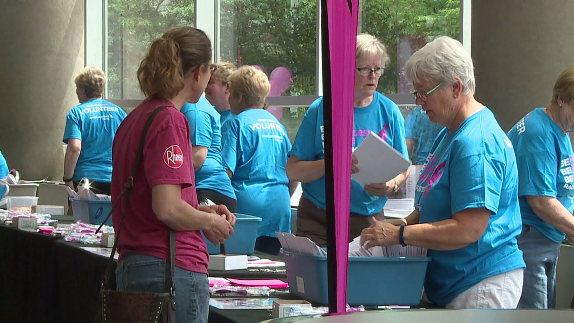 Race for the Cure Packet Pickup