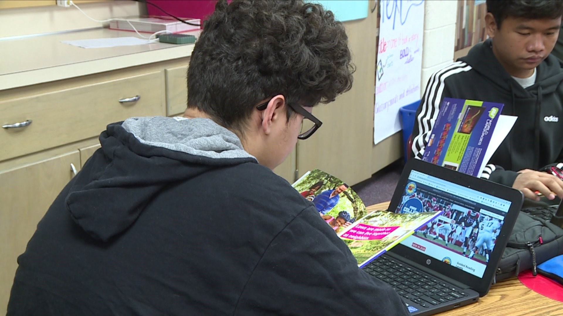 Multicultural Books at Moline schools help teach international students