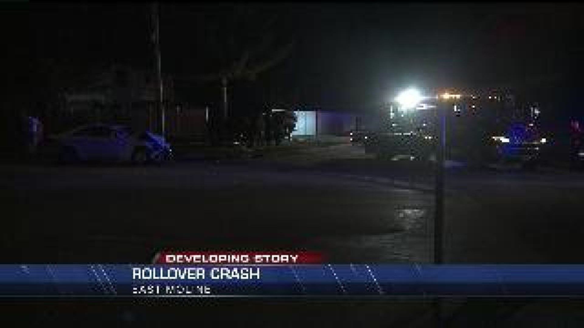 1 Hurt in Rollover Crash