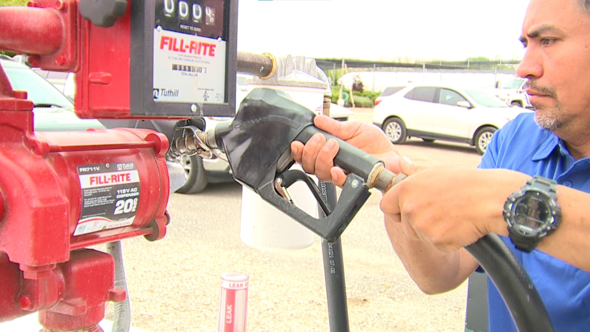 As of Friday, diesel prices are at more than $5 per gallon in every state. The fuel also hit a nation-wide record this week at $5.57 per gallon.