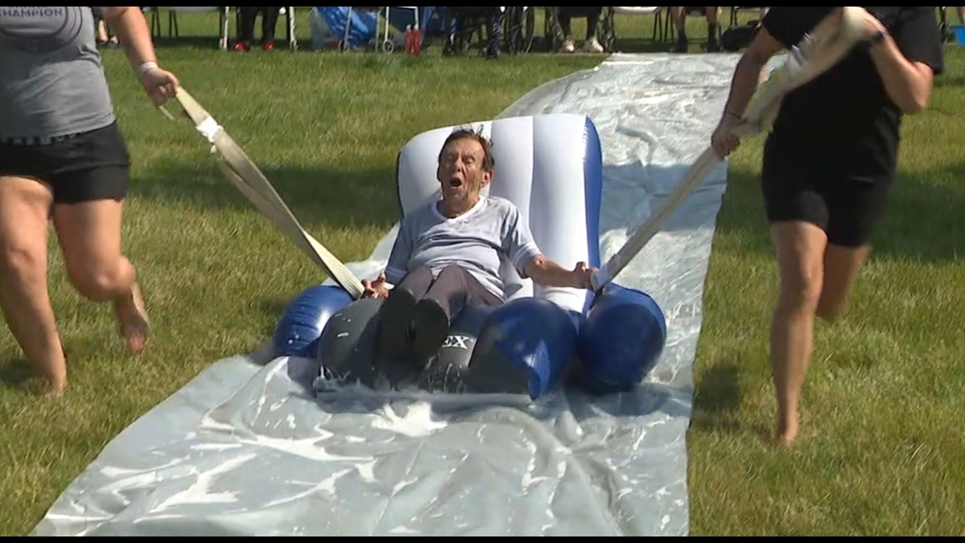 The Slip & Slide at Senior Star in Davenport brought together residents for a splash-tastic time!