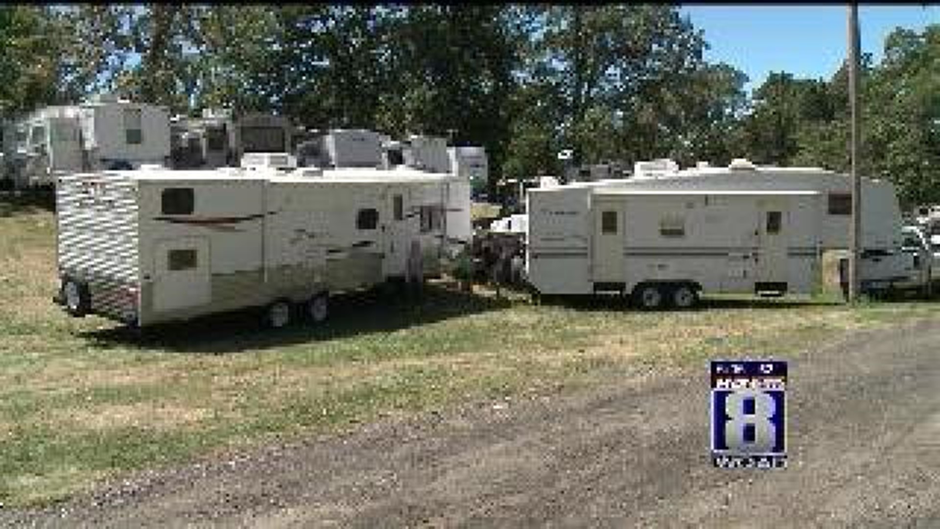 Competition for State Fair campsites