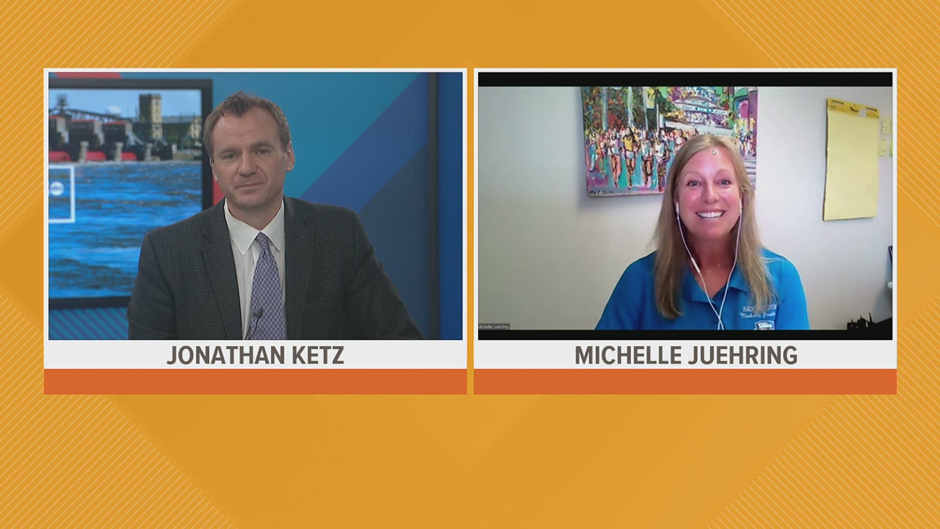 Race Director Michelle Juehring joined us live Thursday, July 22nd during GMQC at 11.