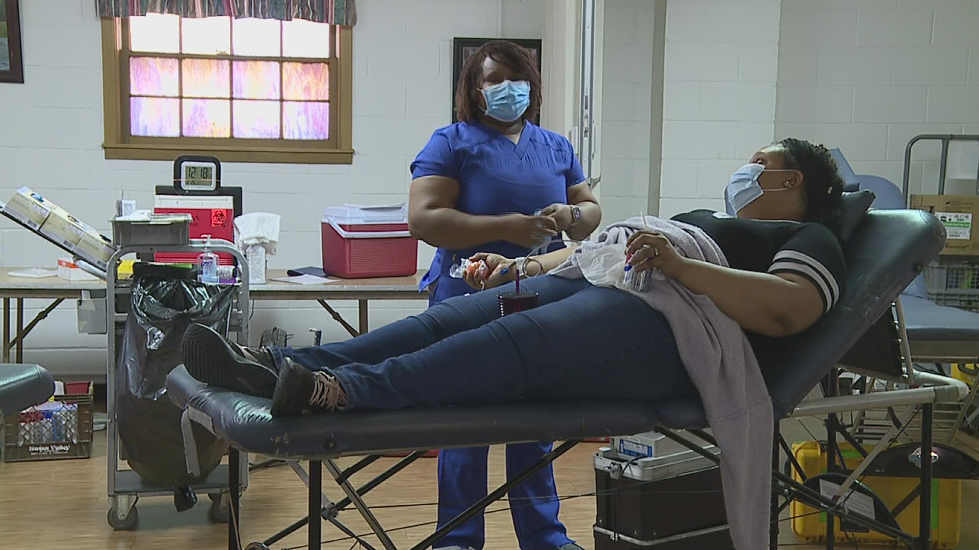 Tabernacle Baptist Church hosted a blood drive in partnership with ImpactLife on Saturday, Feb. 26.