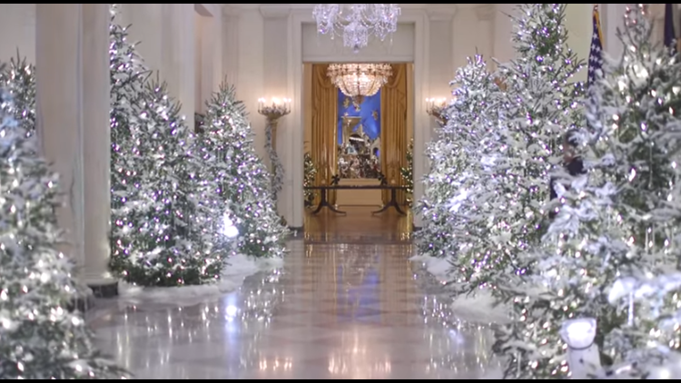 Video: Take a walk-through of the White House Christmas ...
