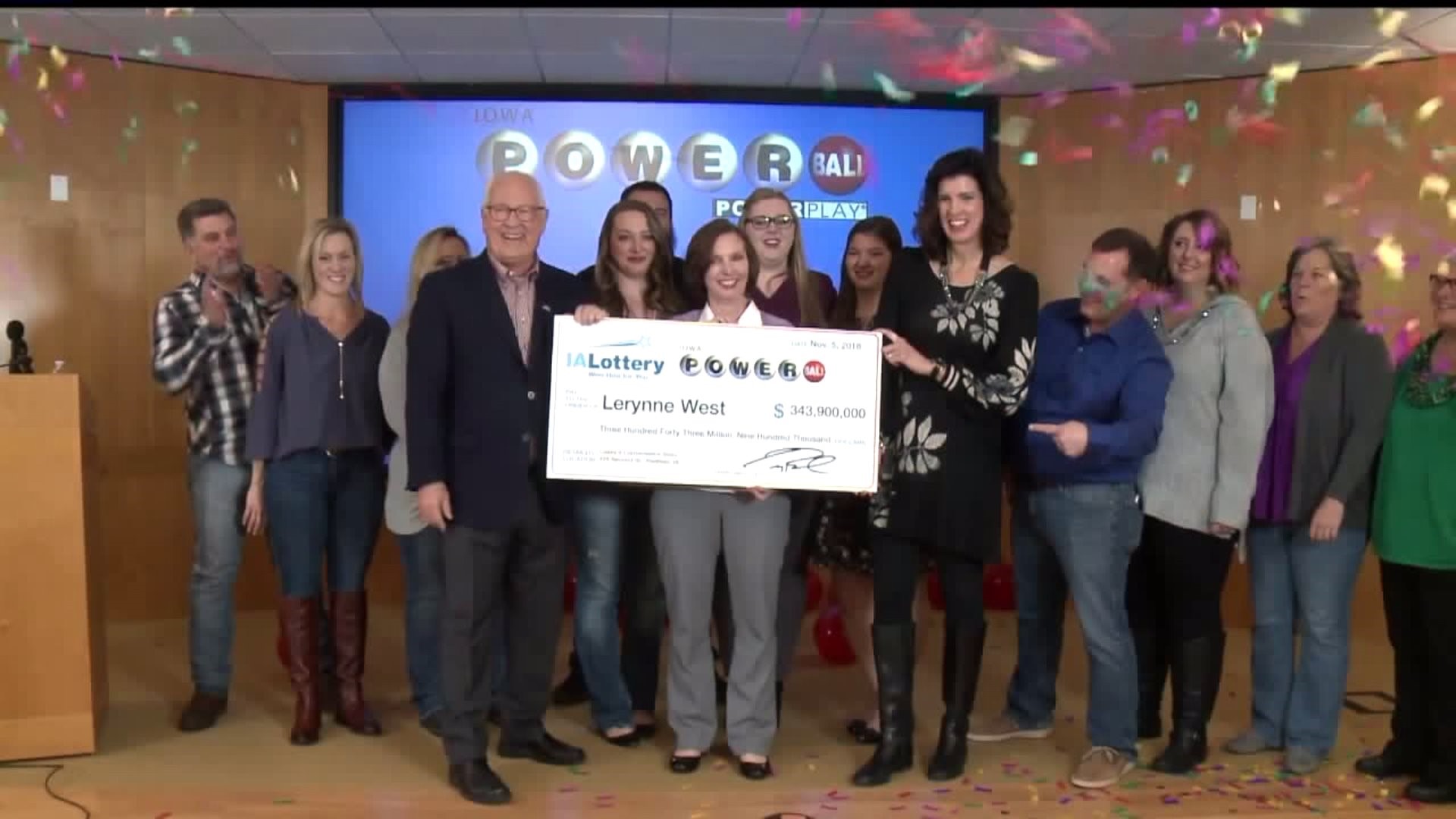Iowa lottery winner announced