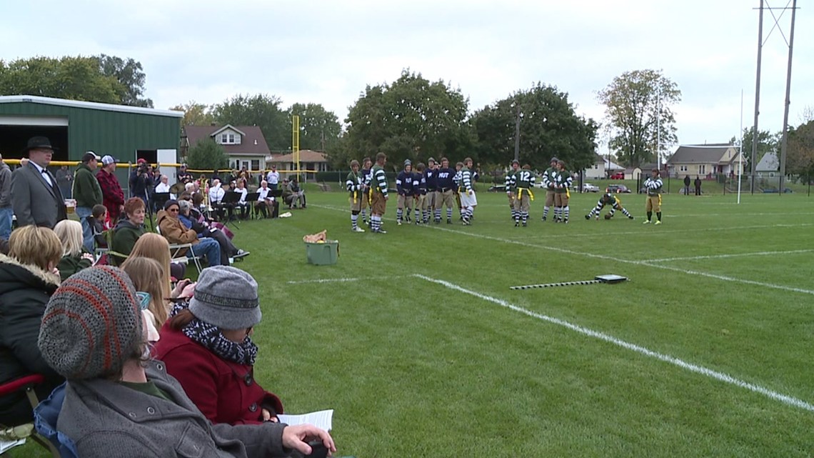 Remembering the past through a vintage football game