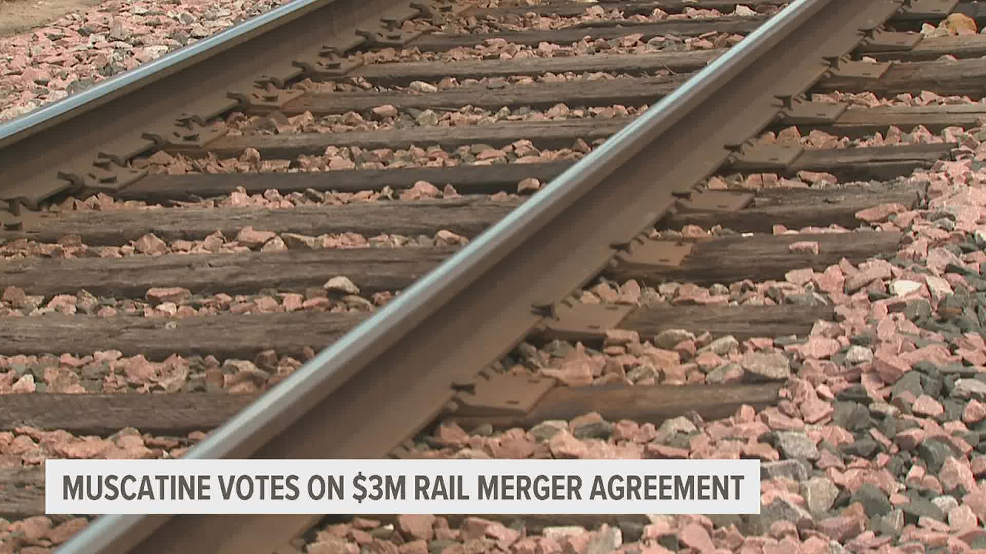 Muscatine will vote on a proposal from the Canadian Pacific Railway and Kansas City Southern Railway Company that will bring an overpass to the city.