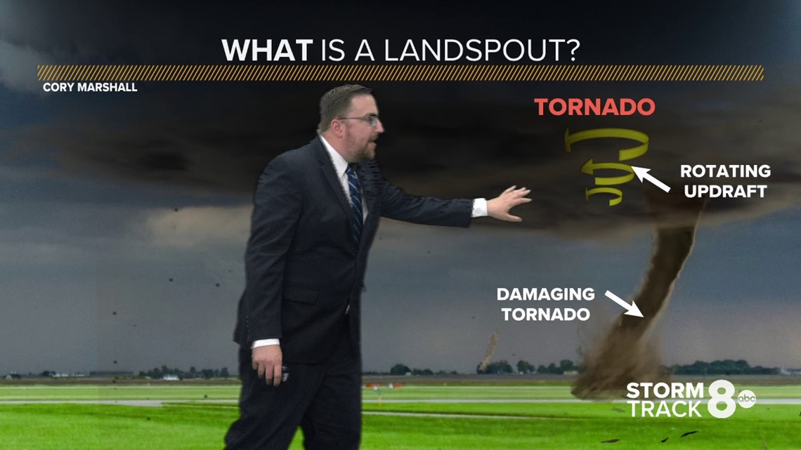 landspout tornado damage