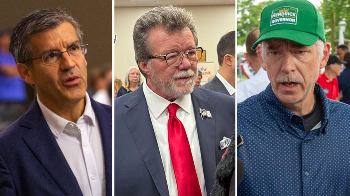 Republican candidates for Illinois governor — minus Bailey — try to distance themselves