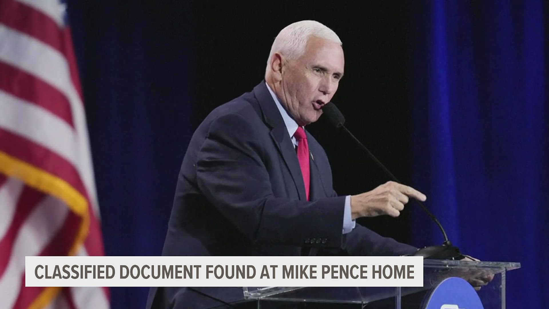 The FBI found another classified document at the former VP's Indiana Home as he faces a subpoena as part of the investigation into Trump's mishandling of documents.