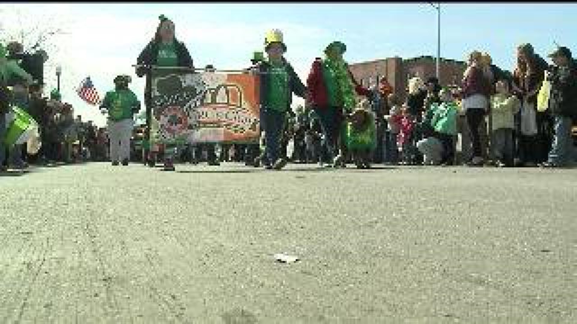 St Patrick's Day Marked by Runners and Marchers