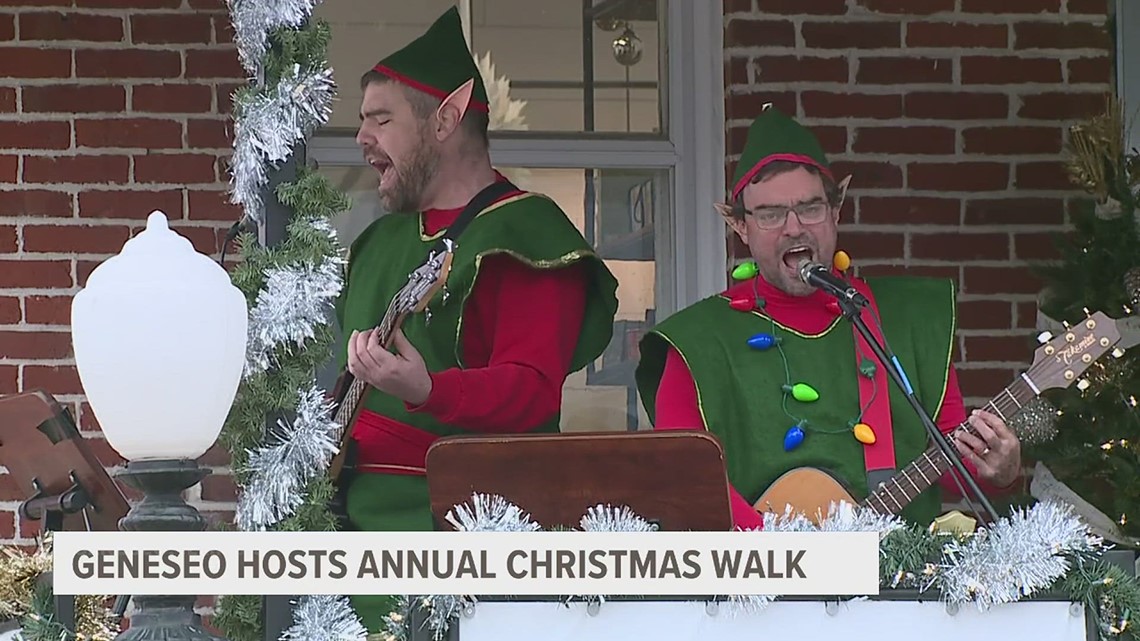 Geneseo hosts its annual Christmas Walk