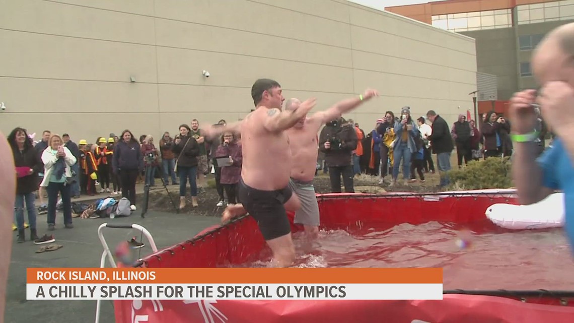 Special Olympics Illinois brings polar plunge to Rock Island