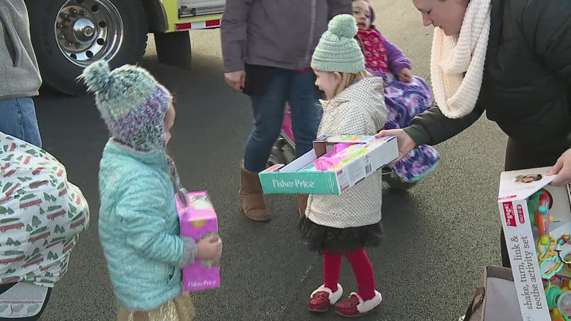 Local toy Drive starts with COVID precaution