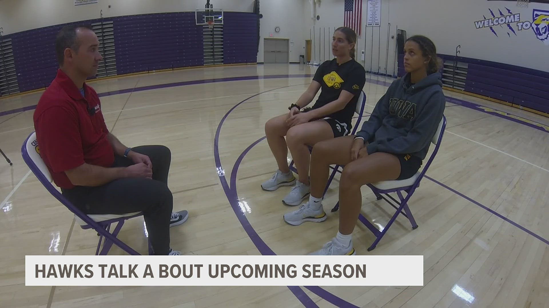 Iowa Women's Basketball Players Kate Martin and Gabbie Marshall talk about the upcoming season and what their off season has been like.