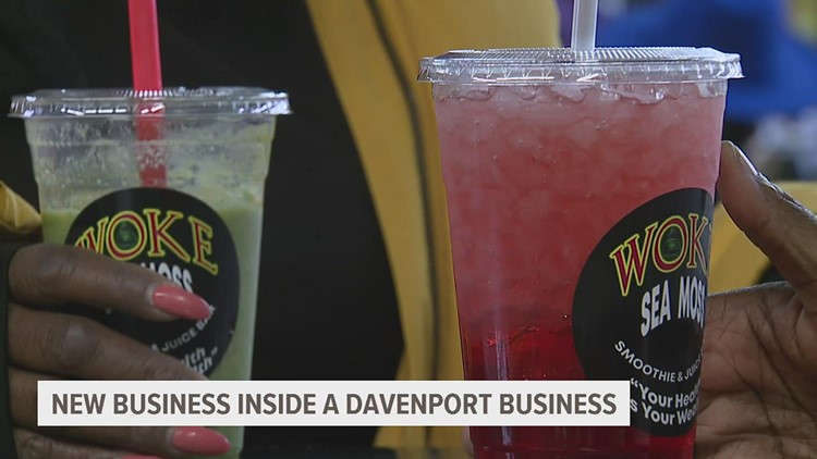 Woke Smoothie and Juice Bar celebrates grand opening in Davenport