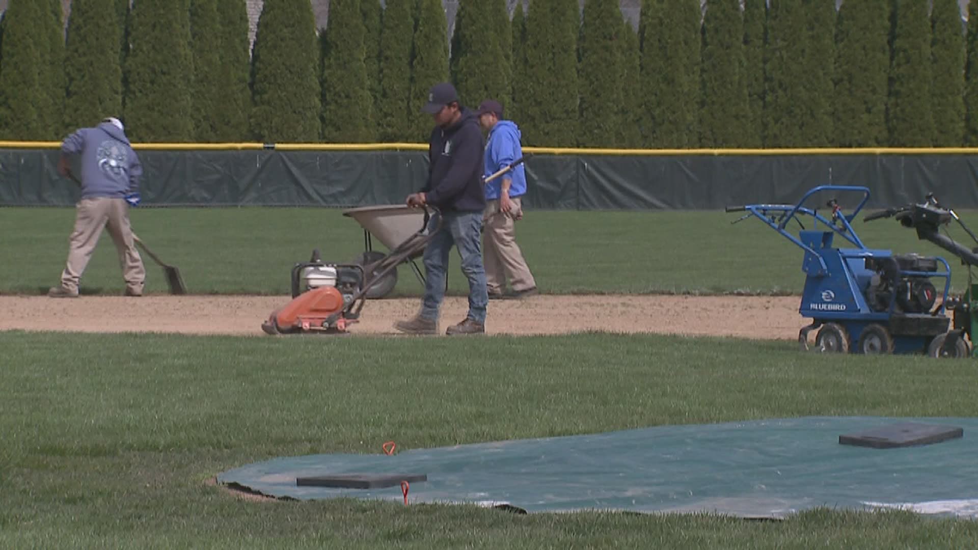 'It's like Christmas morning' Alleman baseball complex gets facelift