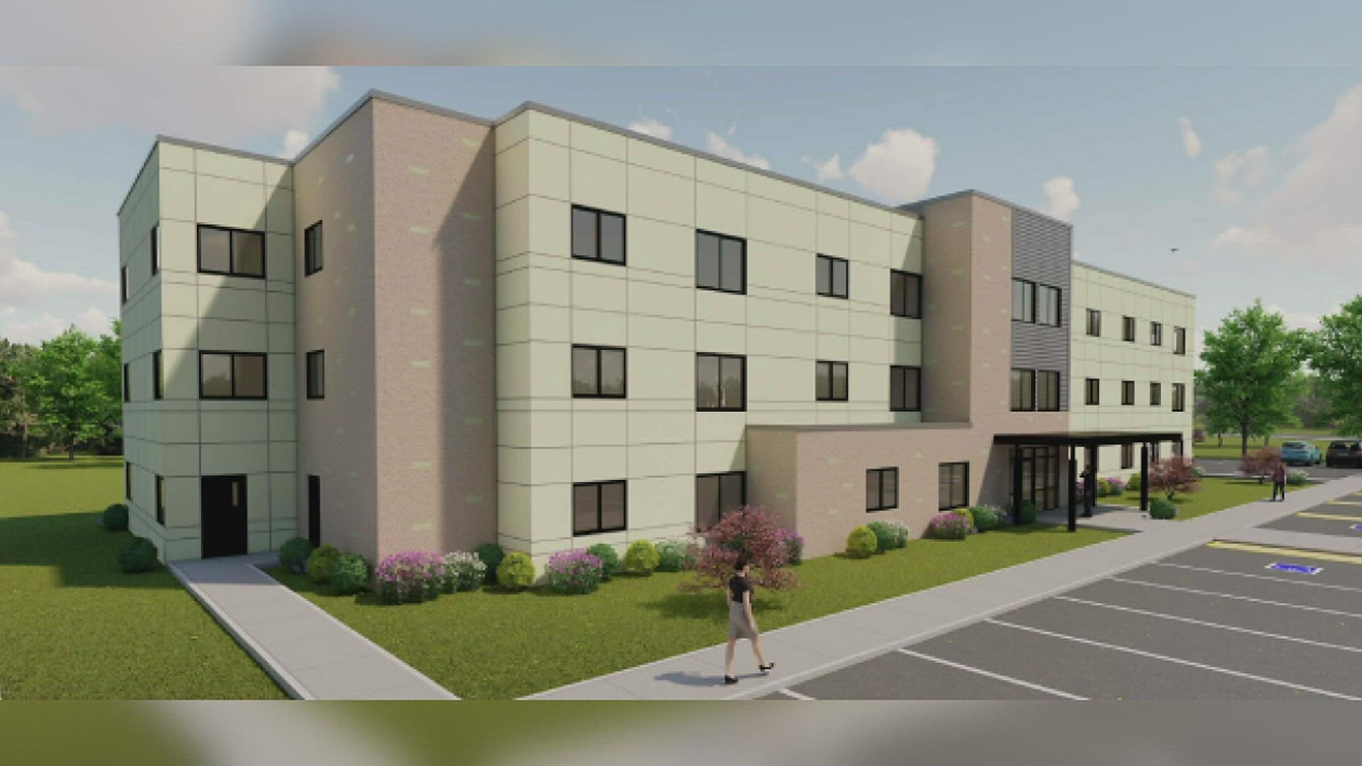 Apoyo Village would be a 24-unit multifamily development located near the Silvis DMV on 5th Street.