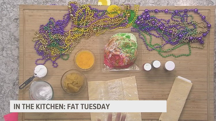 Celebrating Fat Tuesday the best way possible — with a King Cake!