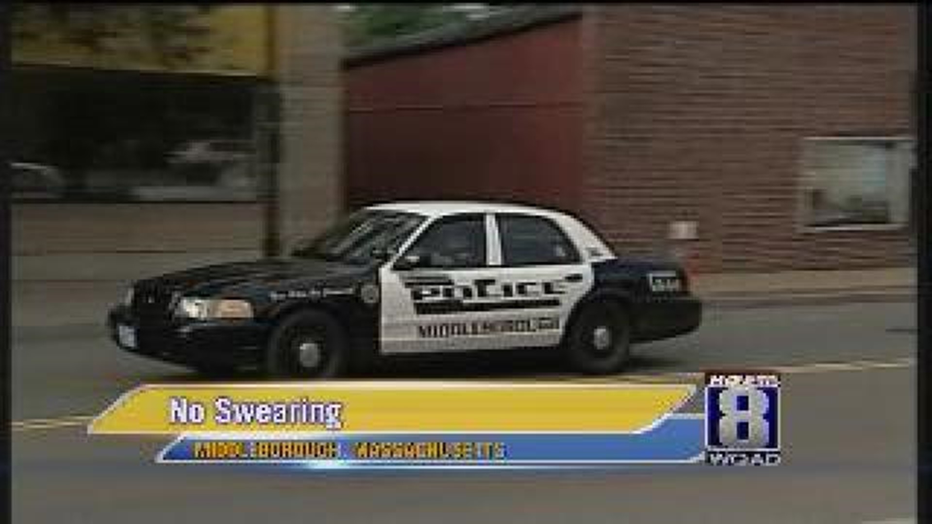 Town enforces a no swearing rule