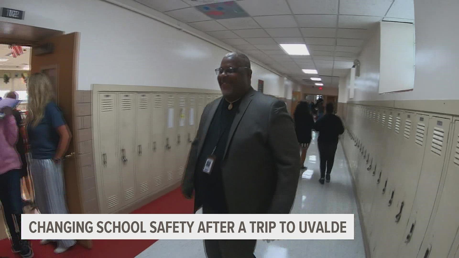 Charles Butler is the RIMSD security manager. After Uvalde's shooting, he took it upon himself to make the trip to Texas to learn how to prevent another tragedy.