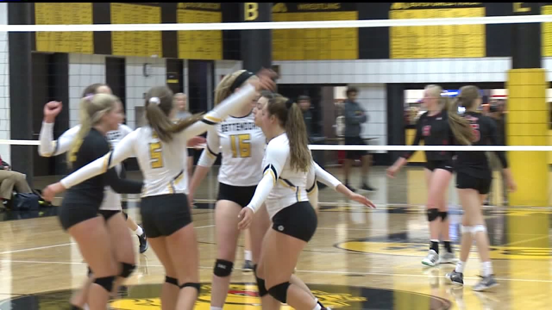 Bettendorf Volleyball opens with win