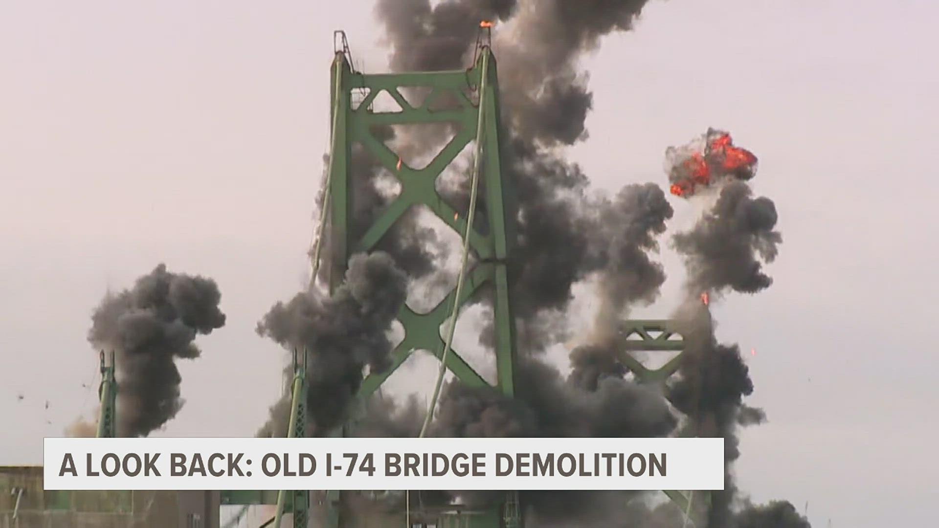 The old I-74 Bridge went out with a bang in 2023. Serving the Quad Cities community for more than 80 years, demolition took place throughout 2023.