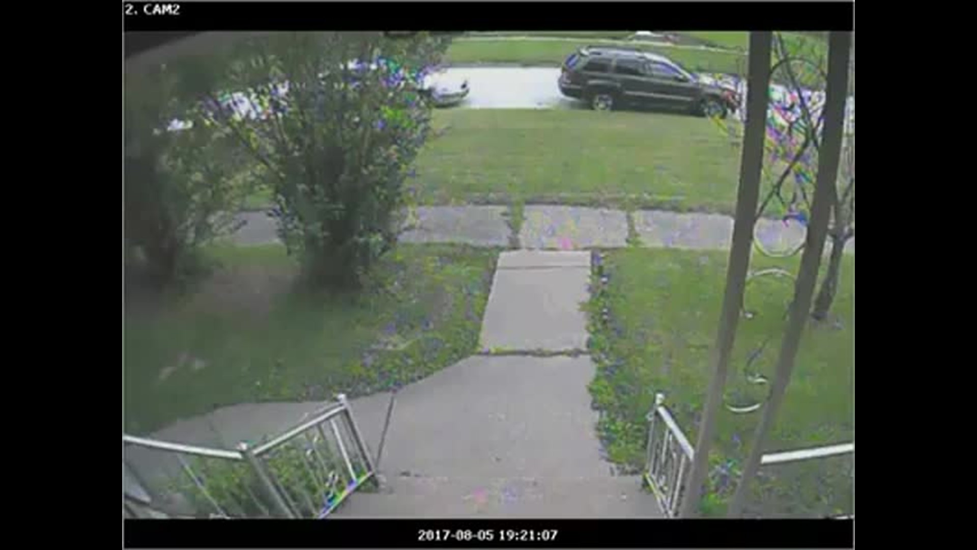 Surveillance video of shots fired in Moline