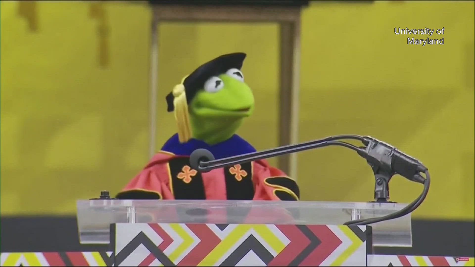 Muppets creator Jim Henson graduated from the university in 1960.