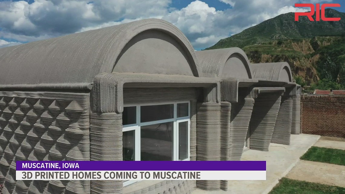 3D home construction begins in Muscatine, Iowa | wqad.com