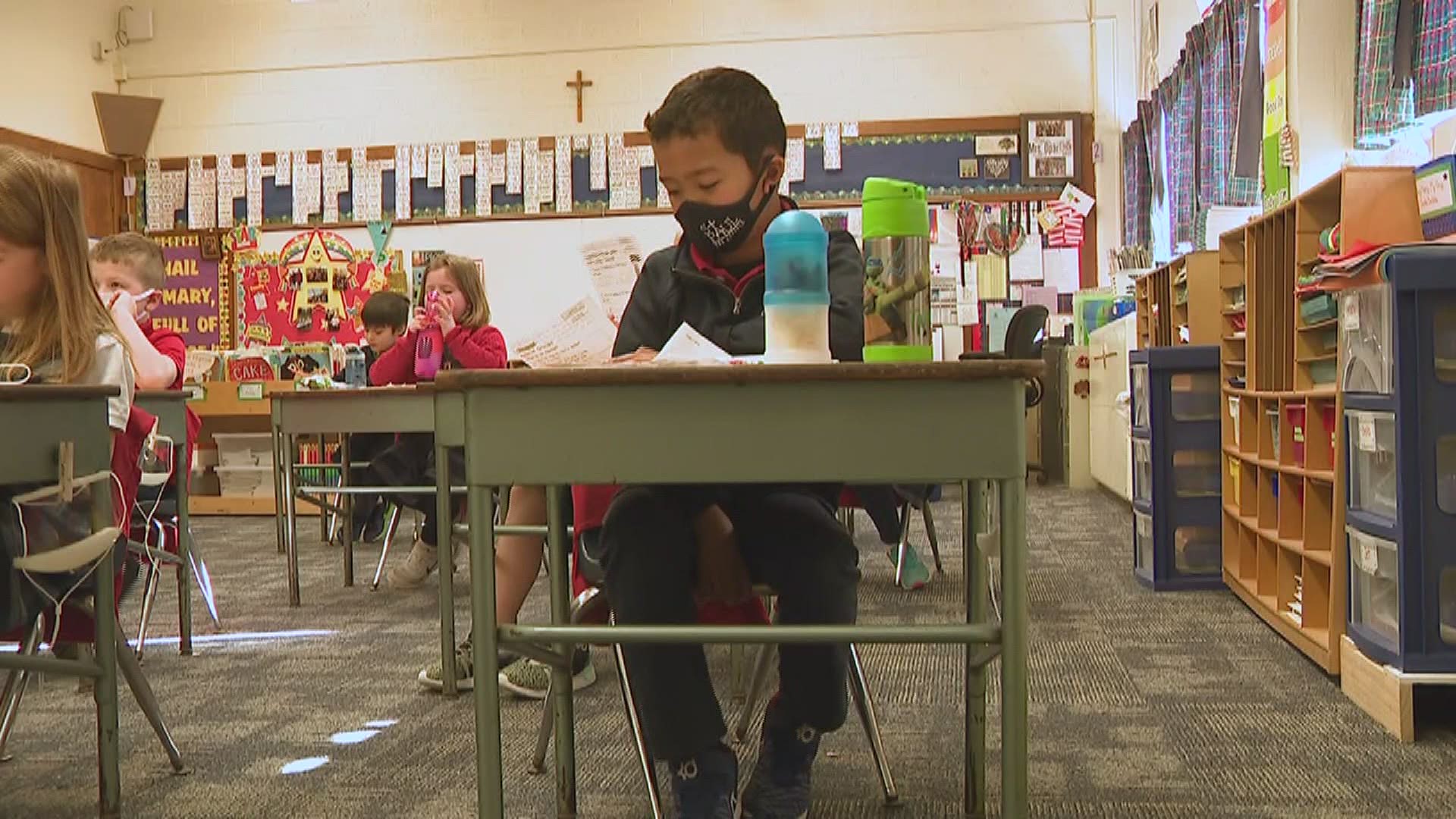 The "school choice bill" would award $5,200 scholarships to students who attend schools that the state says is struggling. Four of those schools are in Davenport.