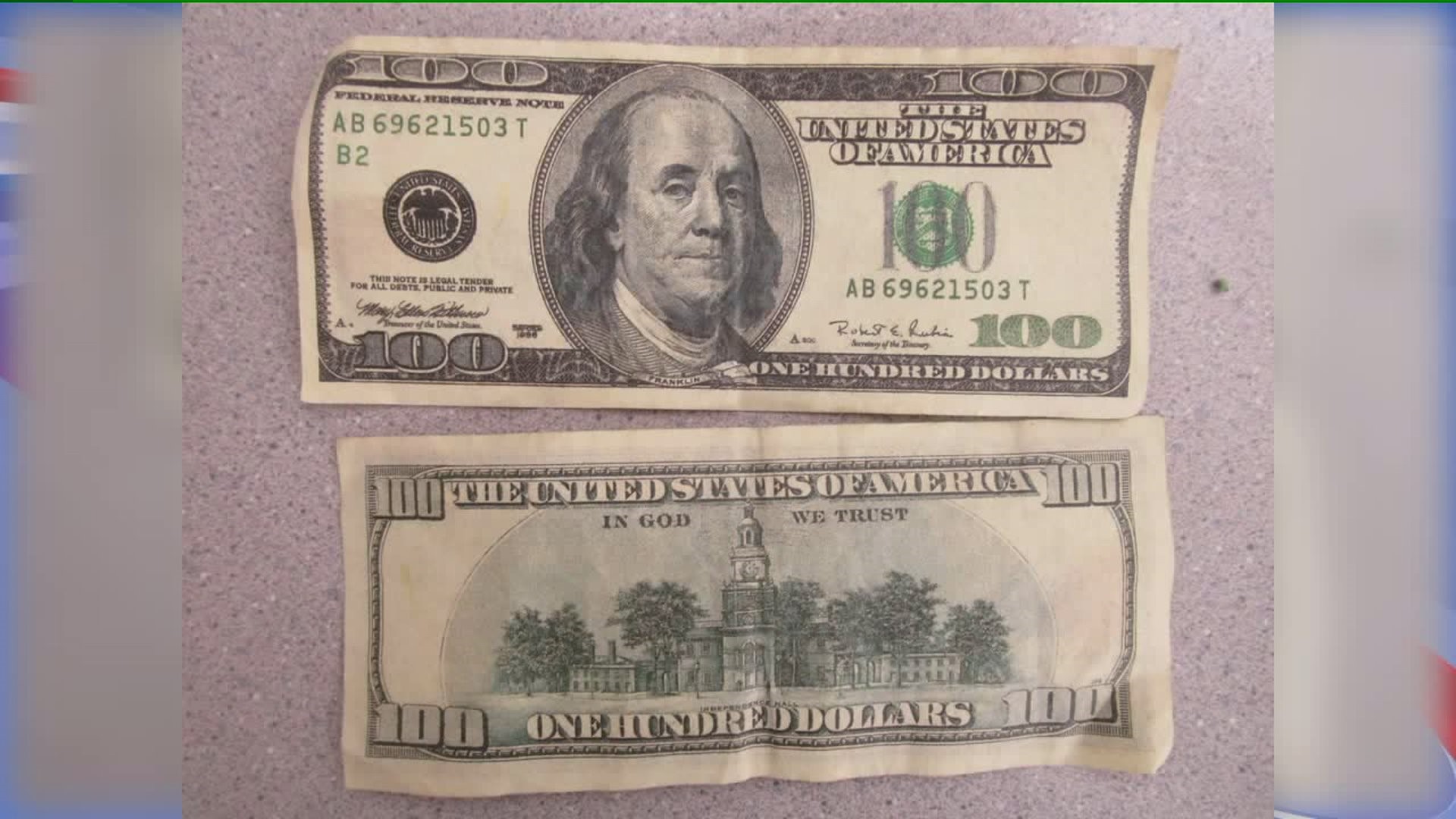 Counterfeit bills in Iowa