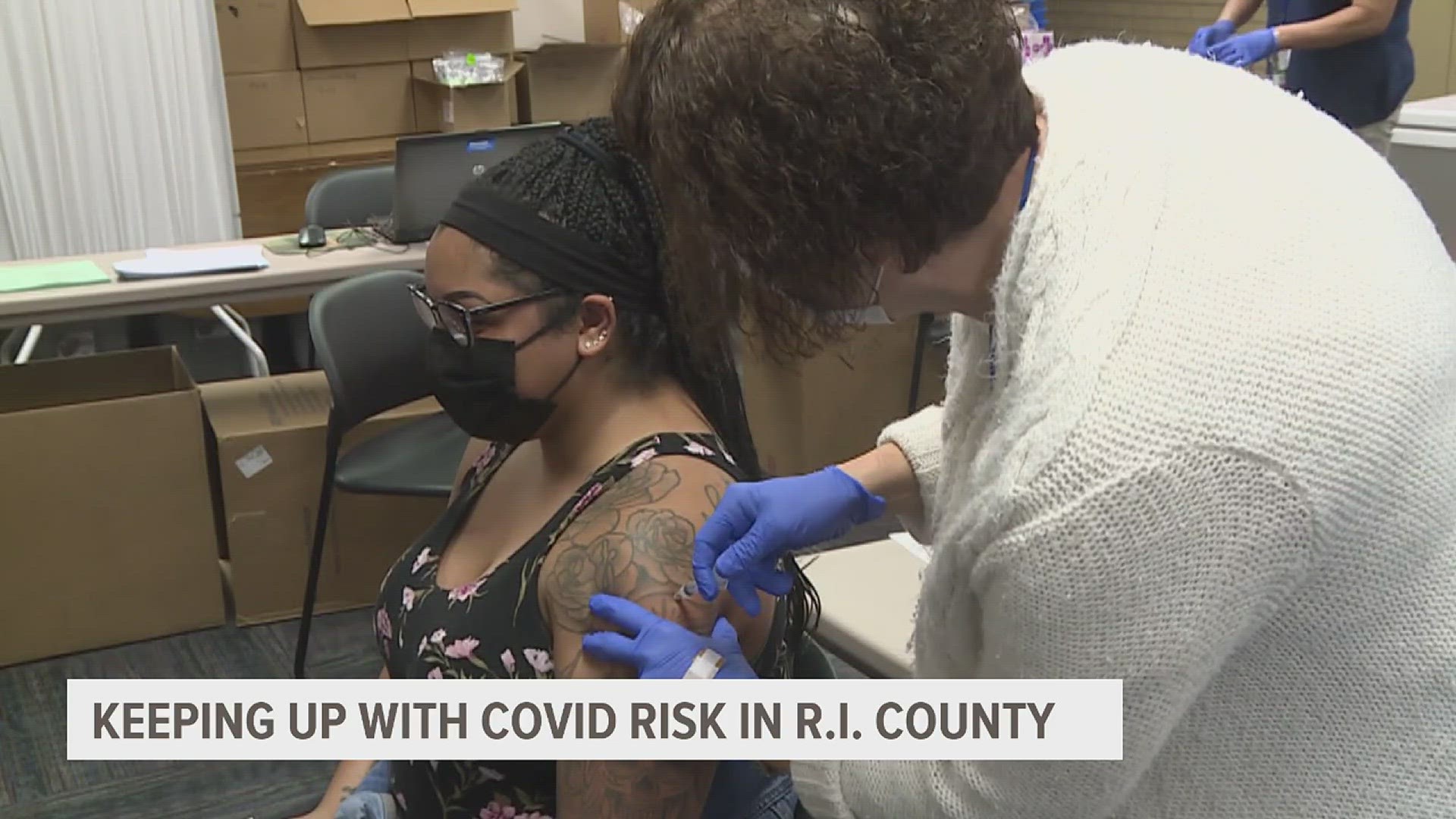 About 62% of residents in Rock Island County have received at least one COVID-19 vaccine.
