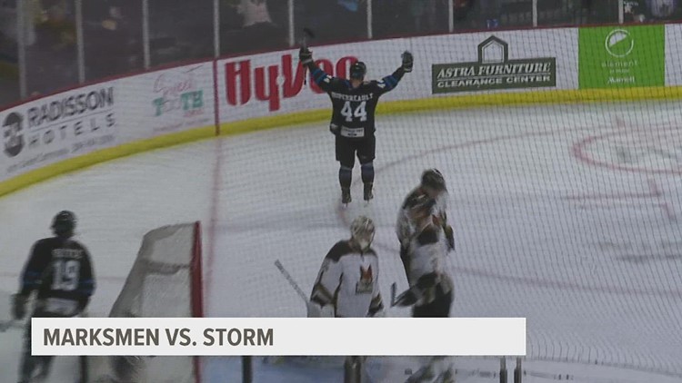 QC Storm drop game 1 to Fayetteville Marksmen