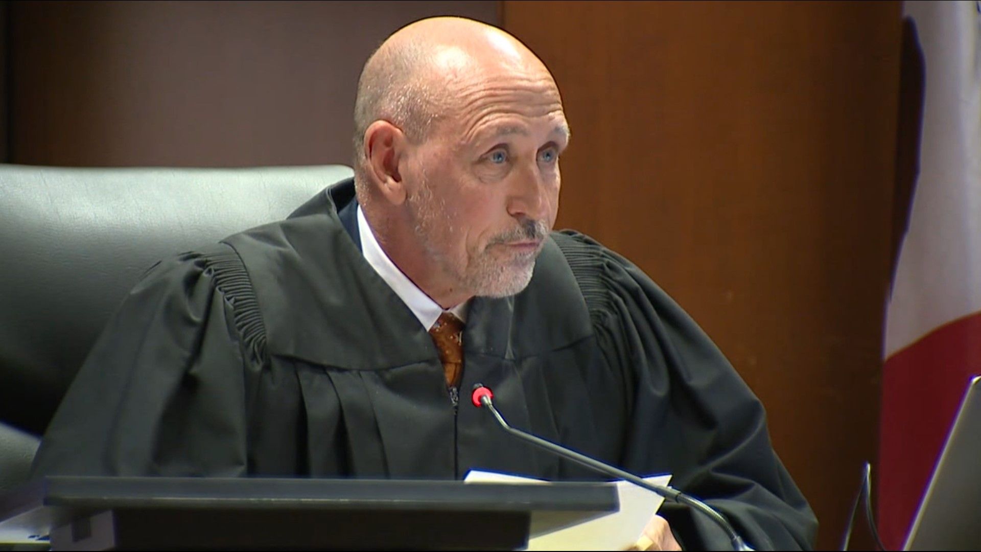 Scott County Judge John Telleen delivers his sentence in the case of Madison Russo, accused of stealing thousands in a fake cancer scam.