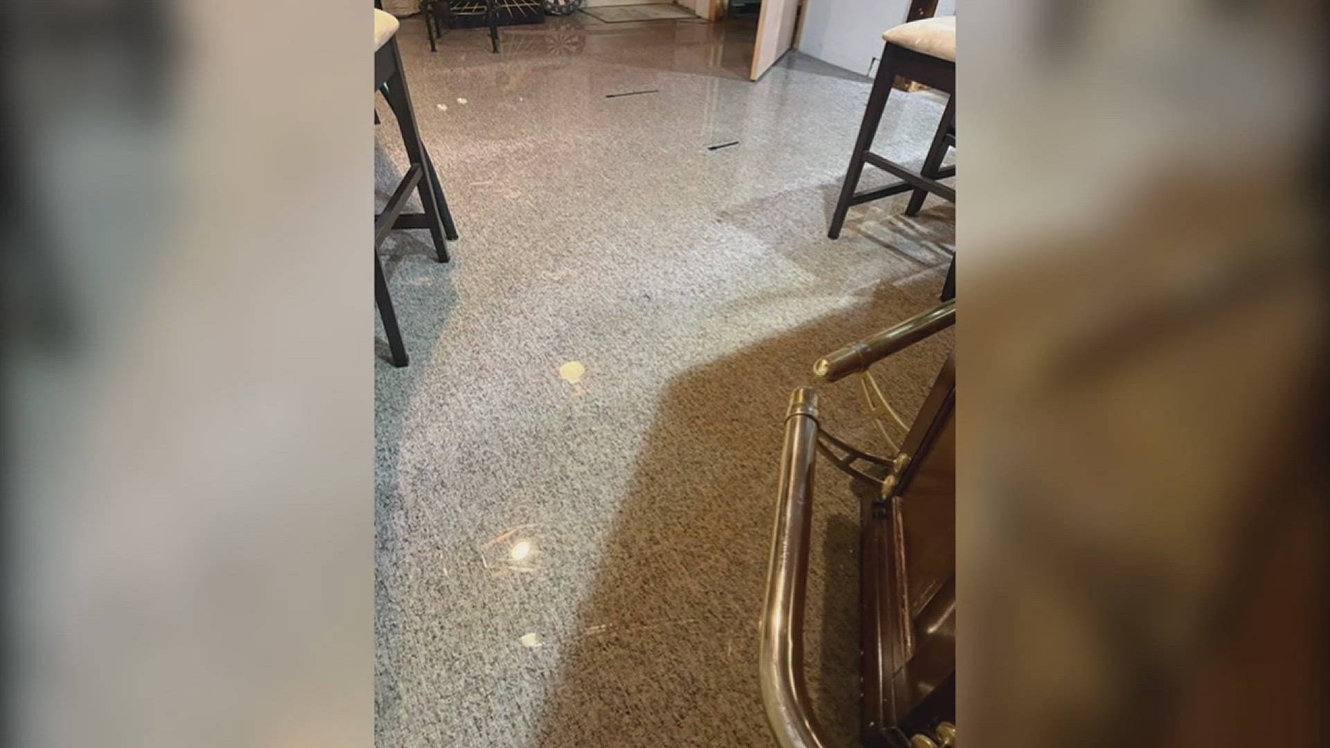 At least a dozen houses have flooded so far, and one resident who spoke to News 8 said it'll take more than three months to get repaired.