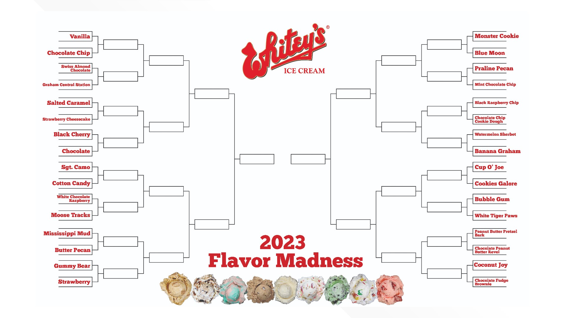 Nearly 30,000 votes were submitted in the 2023 Flavor Madness bracket.