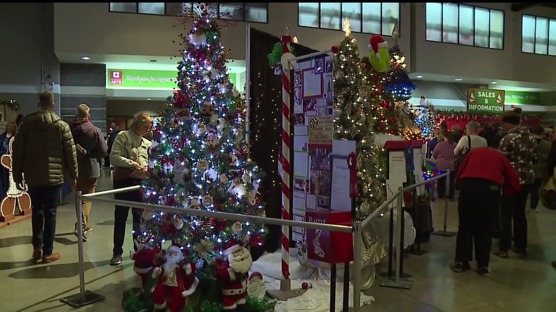 Festival of Trees honors Santa`s 50th year of service